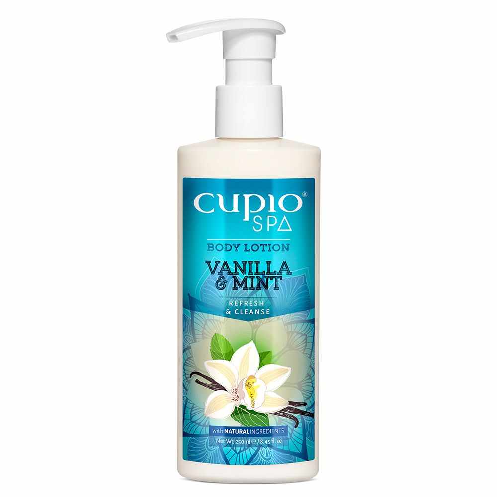 Crema de corp Organica SPA Vanilla & Mint, 250ml, Cupio
