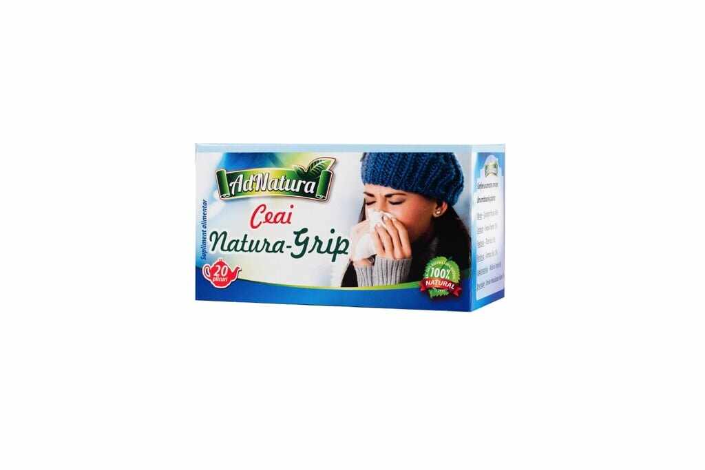 Ceai Natura-Grip, 20 plicuri, AdNatura