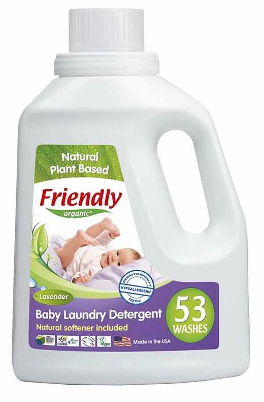 Detergent rufe bebe fara miros, 1567ml, Friendly Organic