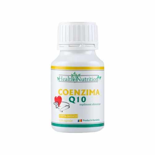 Coenzima Q10 100% naturala, 120 capsule, Health Nutrition