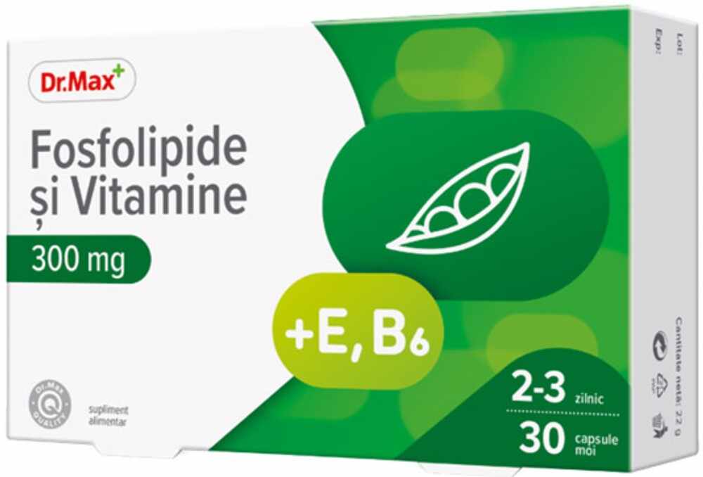 Dr.Max Fosfolipide si vitamine, 30 capsule