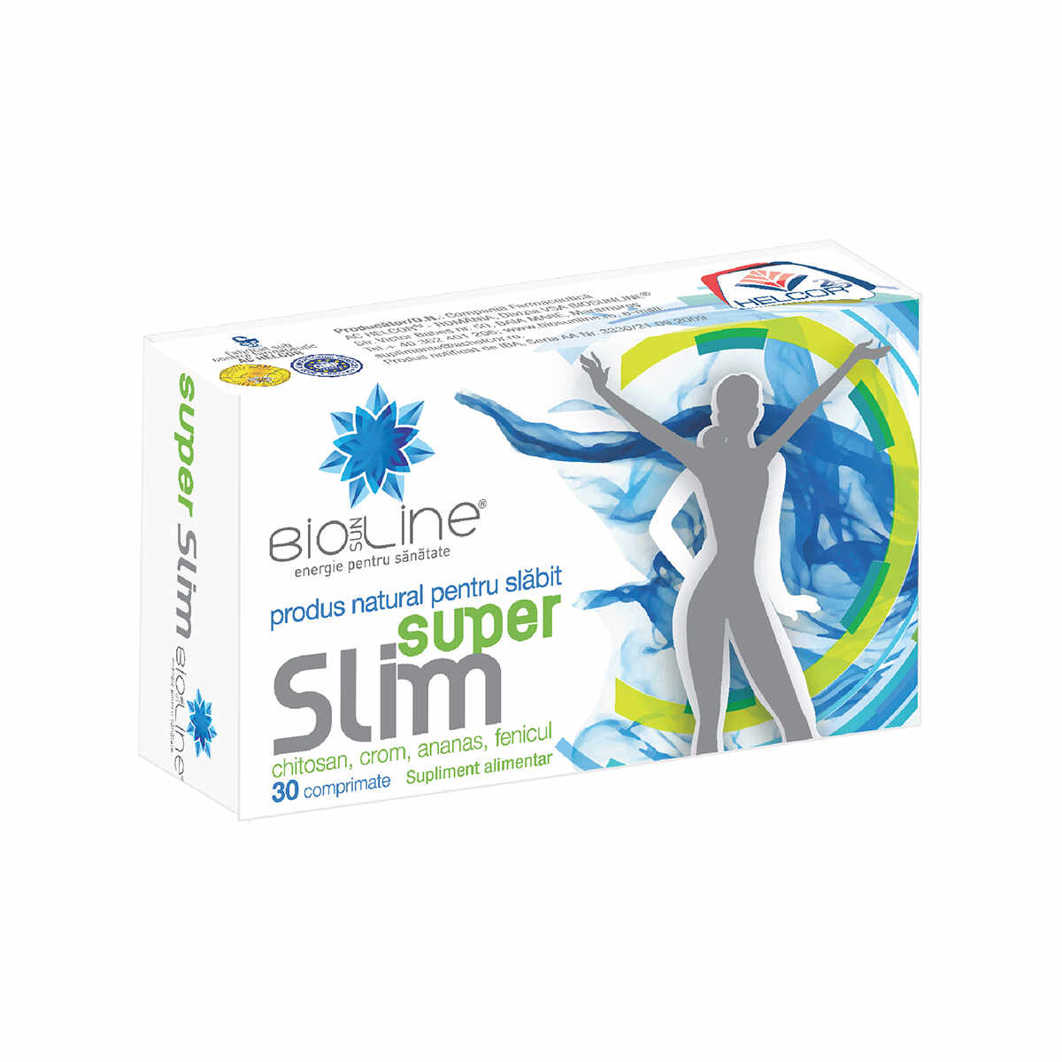 Super Slim, 30 comprimate, BioSunLine