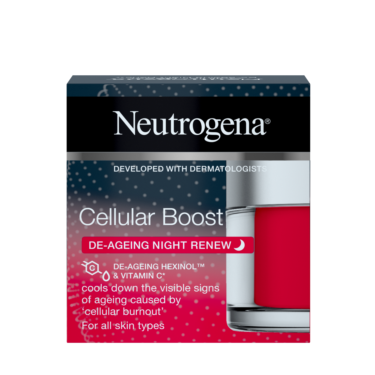 Crema antirid de noapte Cellular Boost, 50ml, Neutrogena