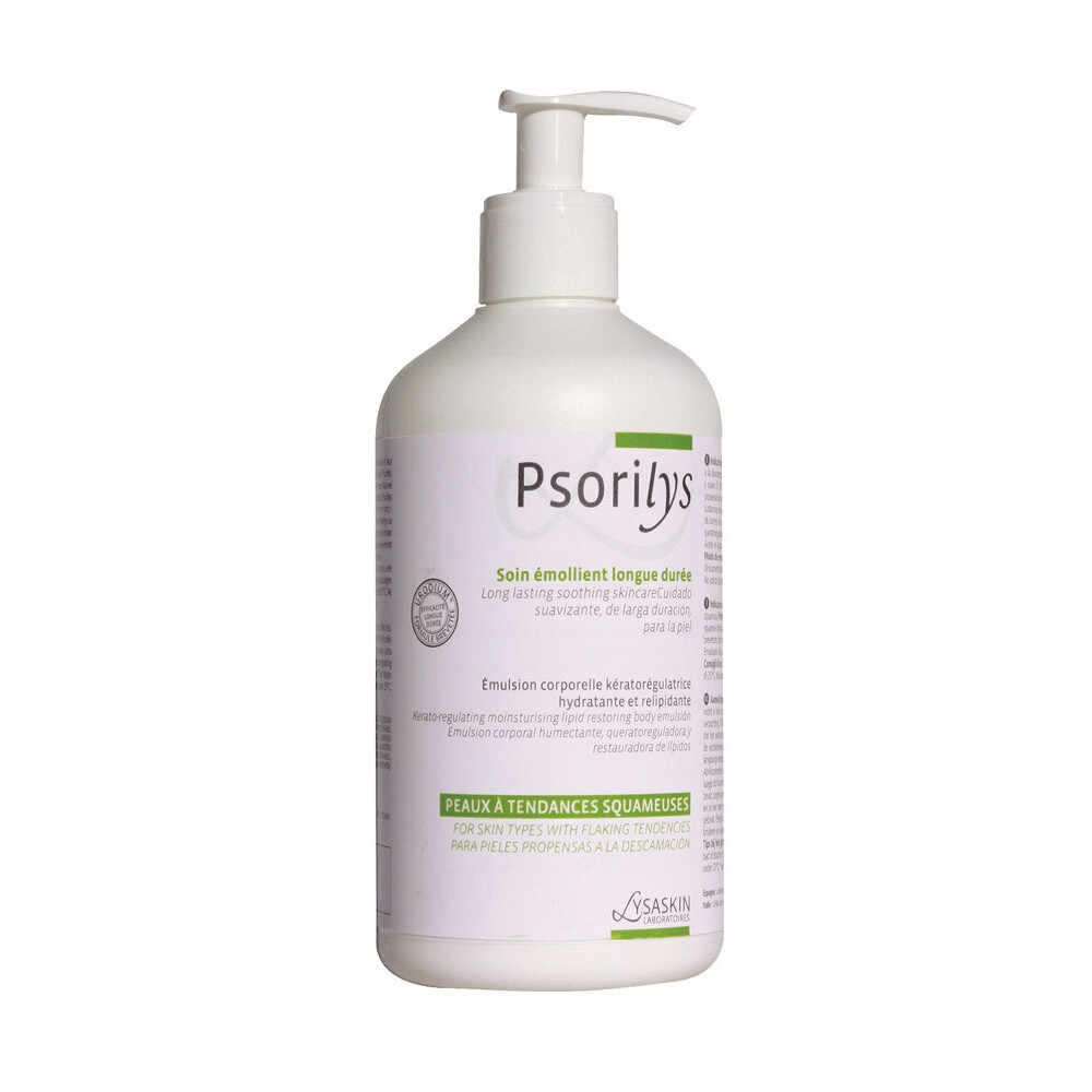 Emulsie pentru piele uscata Psorilys, 500 ml, Lab Lysaskin