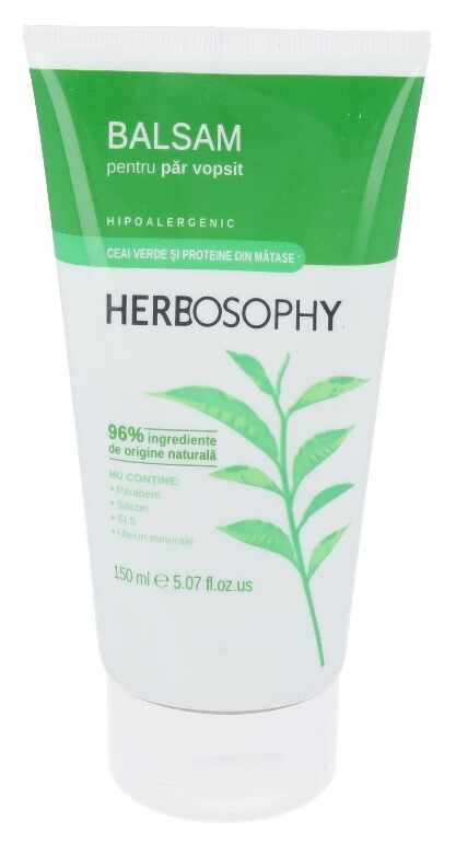Herbosophy, Balsam cu extract de Ceai verde, 150ml