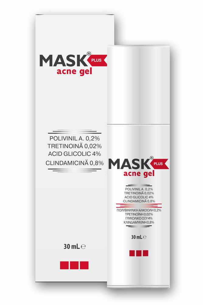 Mask Plus Acne Gel, 30 ml, Solartium