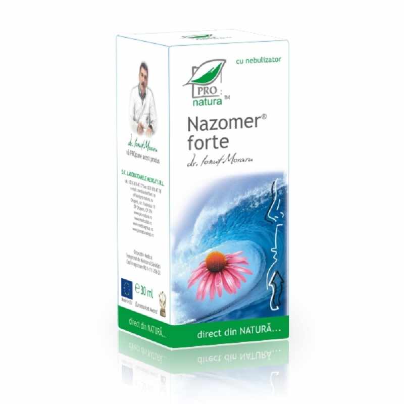 Nazomer Forte spray nazal, 30 ml, Pro Natura