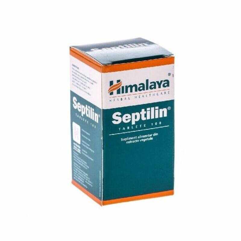 Himalaya Septilin- intarirea imunitatii, 100 comprimate