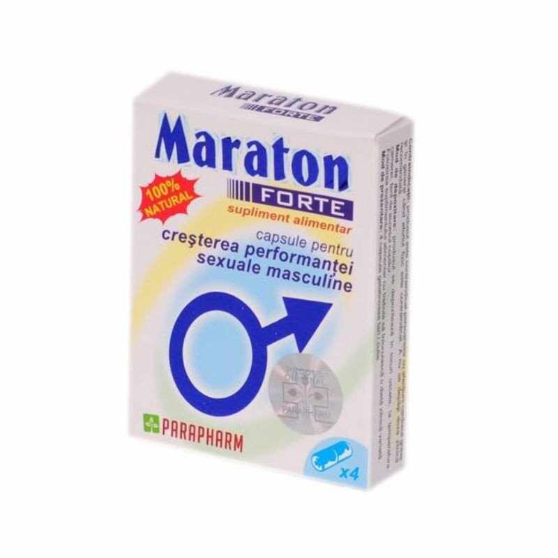 Maraton forte, 4 capsule, disfunctii erectile