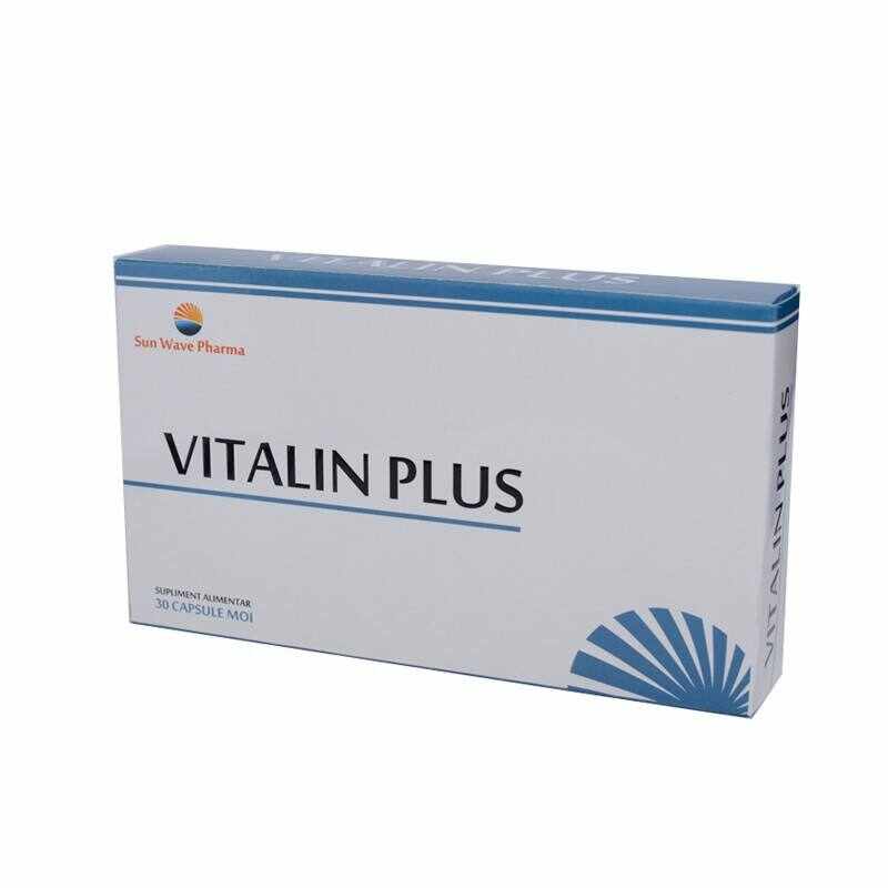 Vitalin Plus pentru sistemul nervos, 30 capsule
