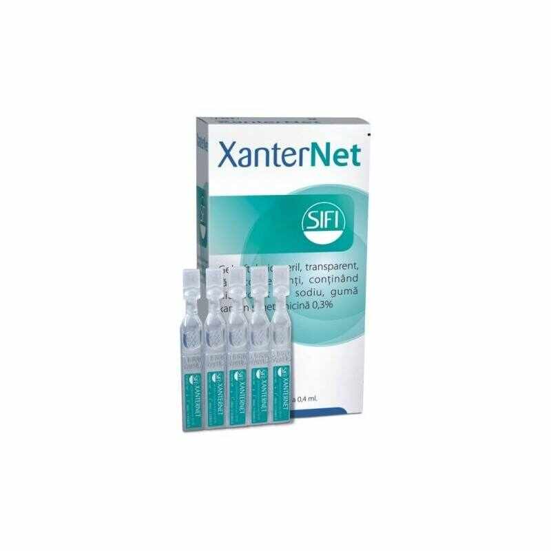 Xanternet gel oftalmic 10 fl. x 0.4 ml