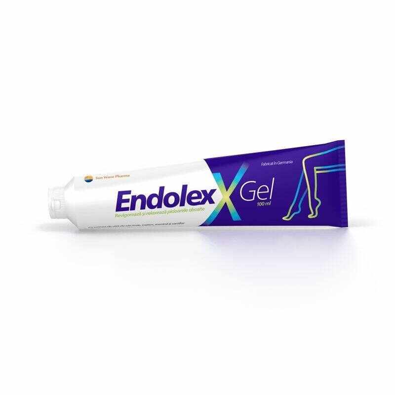 Endolex Gel, 100 ml pentru picioare grele si obosite
