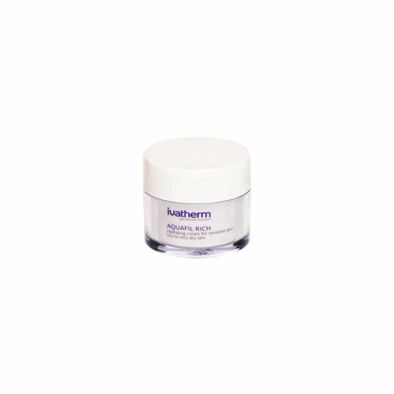 IVATHERM Aquafil rich crema hidratanta pentru piele sensibila, 50 ml