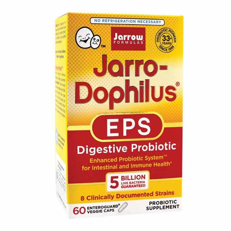 Secom Jarro-dophilus EPS, probiotice, 60 capsule, digestie sanatoasa