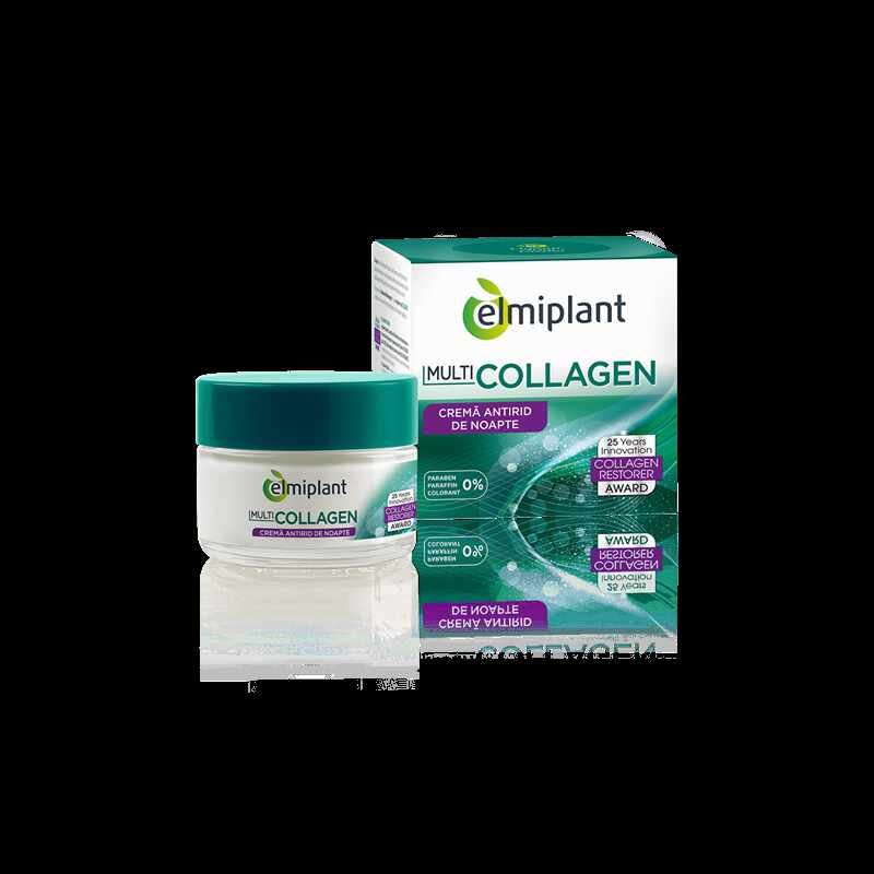 Elmiplant Multi Collagen Crema Noapte, 50 ml
