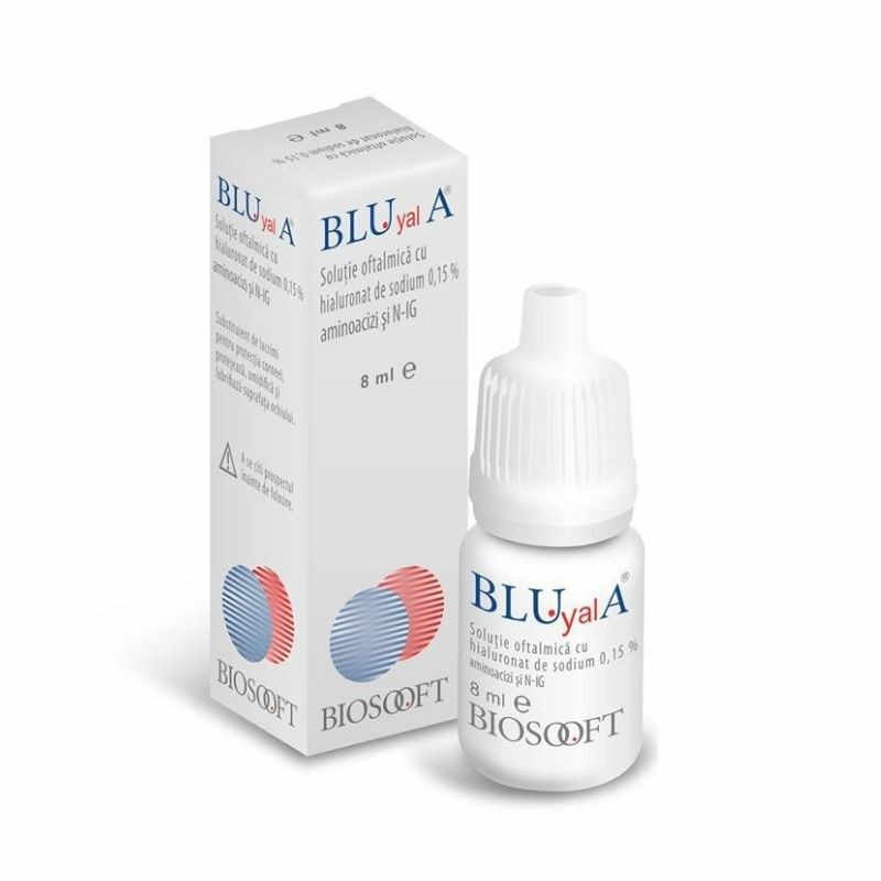 Blu yal A 0.15% free solutie oftalmica, 10ml