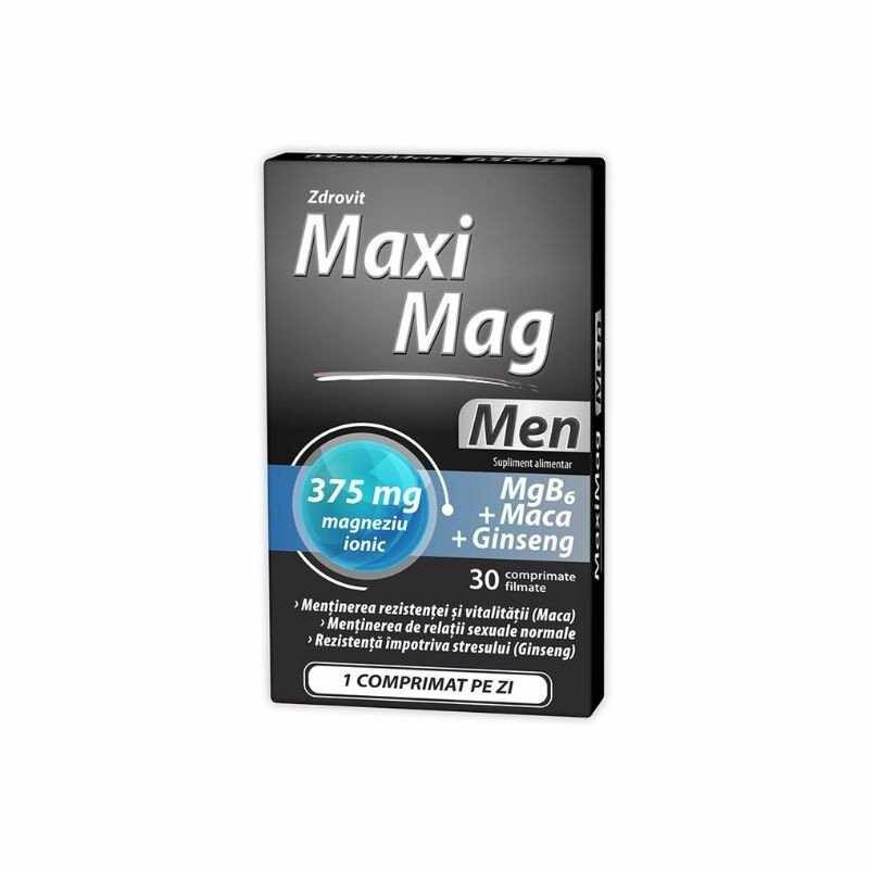 MaxiMag MEN, 30 comprimate