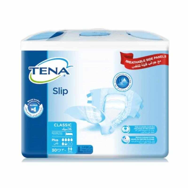 TENA Slip Classic Plus Large, 30 bucati
